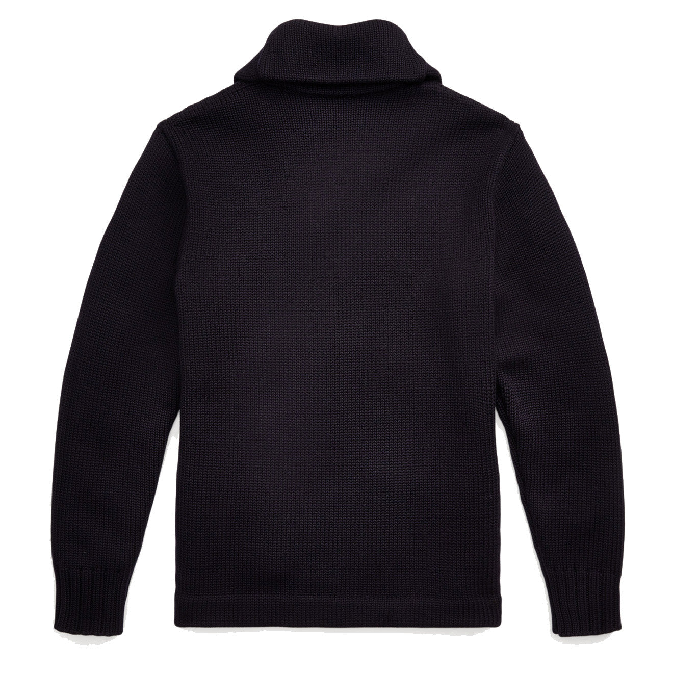 RRL by Ralph Lauren Appliqued Wool Cardigan Navy - The Sporting Lodge