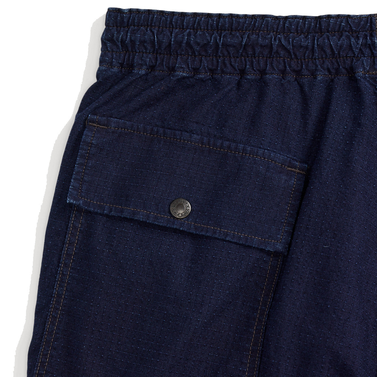 RRL by Ralph Lauren Indigo Ripstop Field Short Ainsworth Wash - The Sporting Lodge