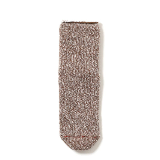 RoToTo Double Face Room Socks Thermo Fleece Brown - The Sporting Lodge