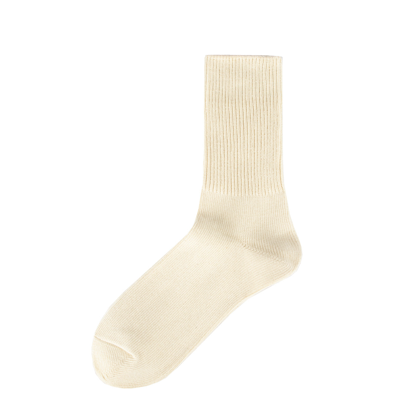 Rototo Organic Daily 3 Pack Ribbed Ecru / Gray - The Sporting Lodge