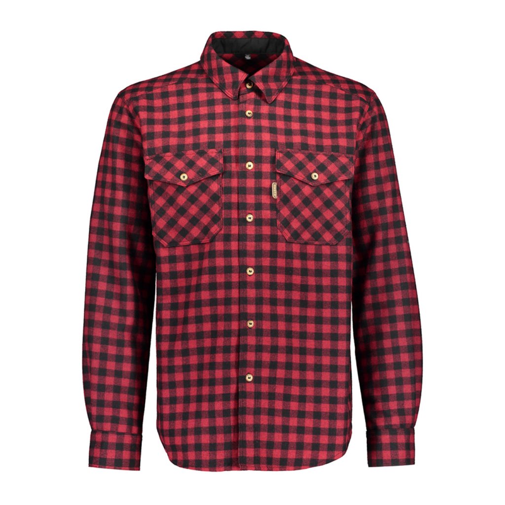 Sasta Alaska Check L/S Shirt True Red - The Sporting Lodge
