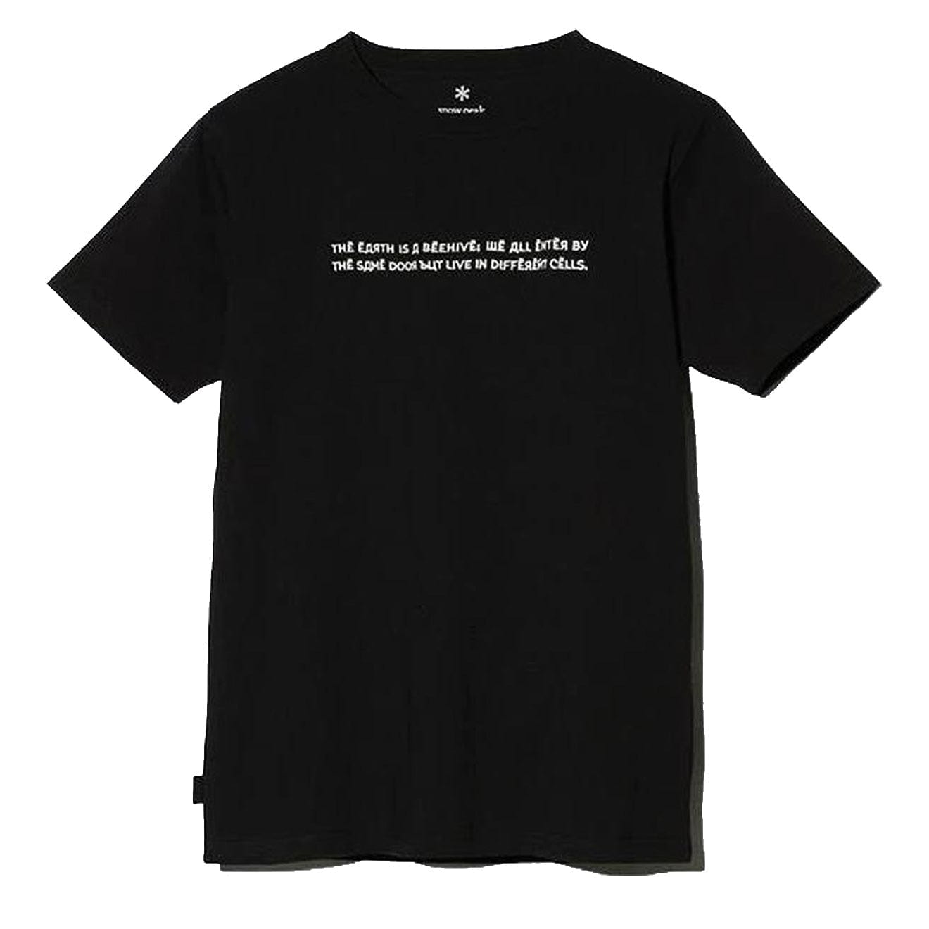 Snow Peak Typography Tee Black - The Sporting Lodge