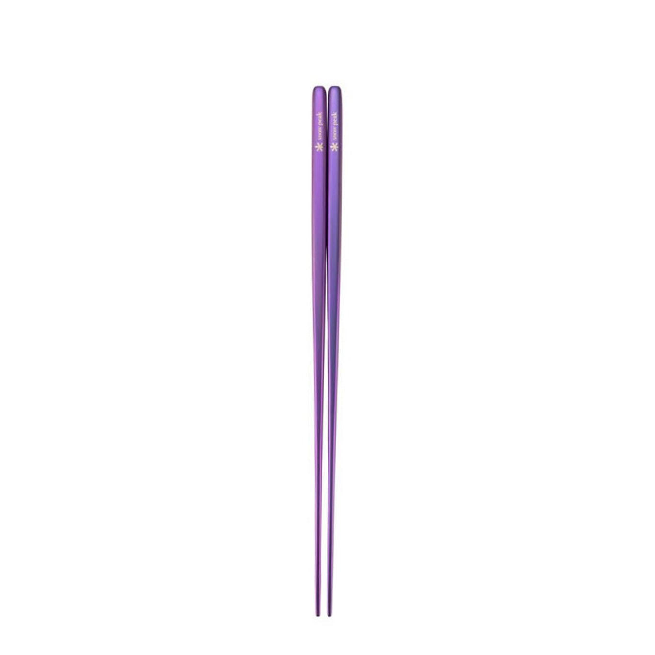 Snow Peak Titanium Chopsticks Purple - The Sporting Lodge