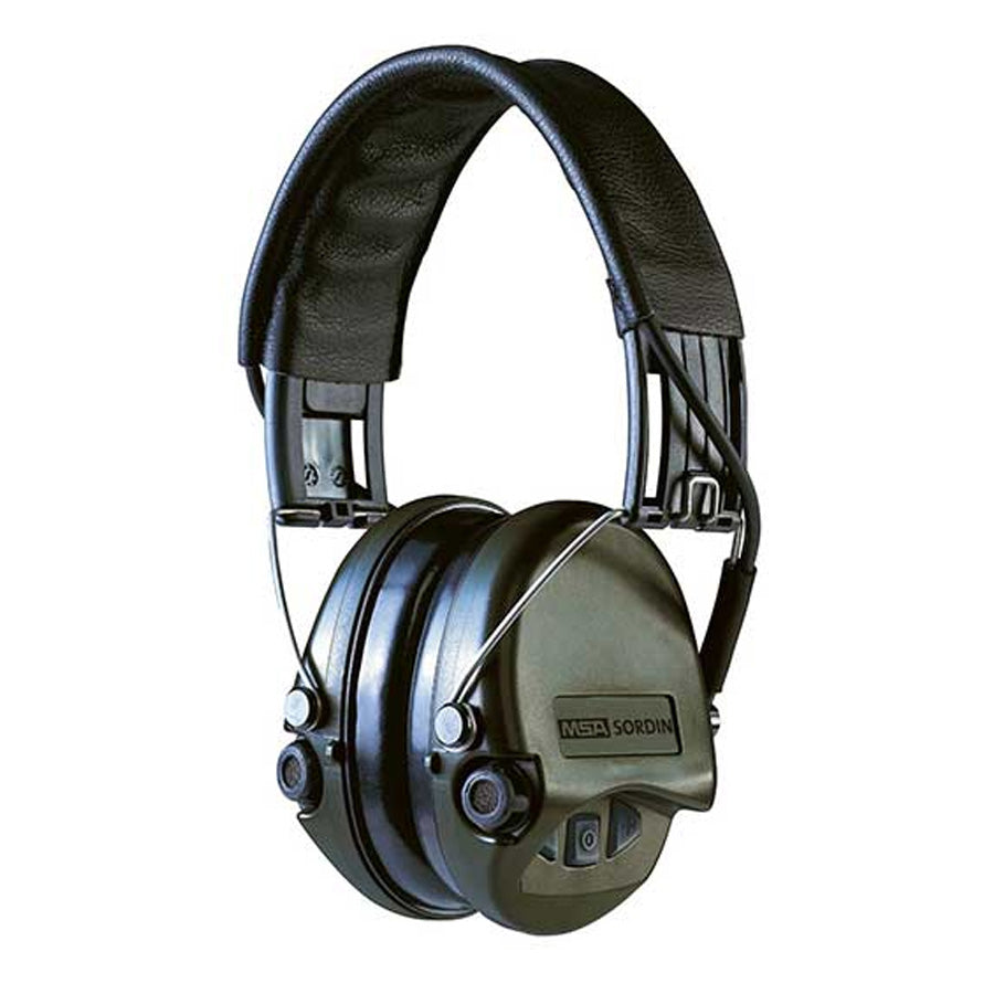 Sordin Supreme IV Basic Electronic Muff Green - The Sporting Lodge