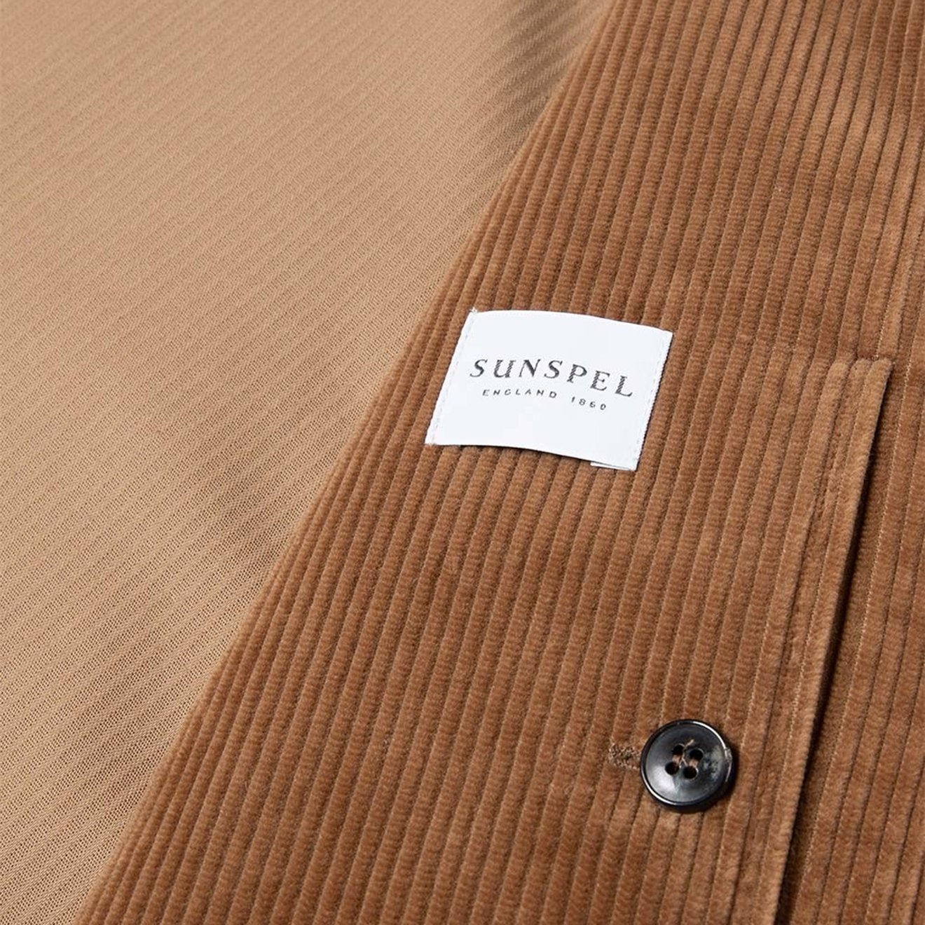 Sunspel Harrington Jacket Dark Camel - The Sporting Lodge