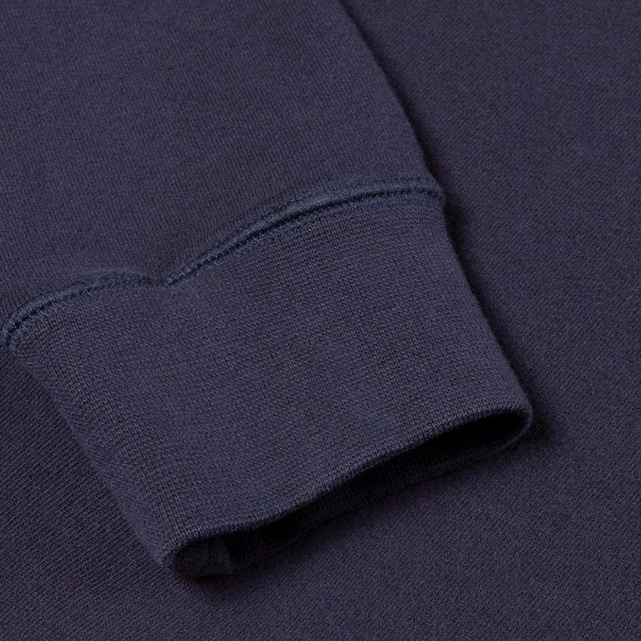 Sunspel Loopback Sweatshirt Navy - The Sporting Lodge