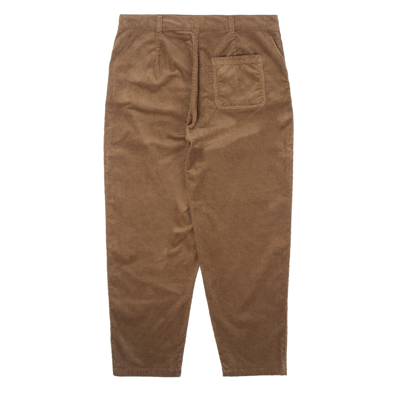 Sunspel Womens Corduroy Trousers Dark Camel - The Sporting Lodge