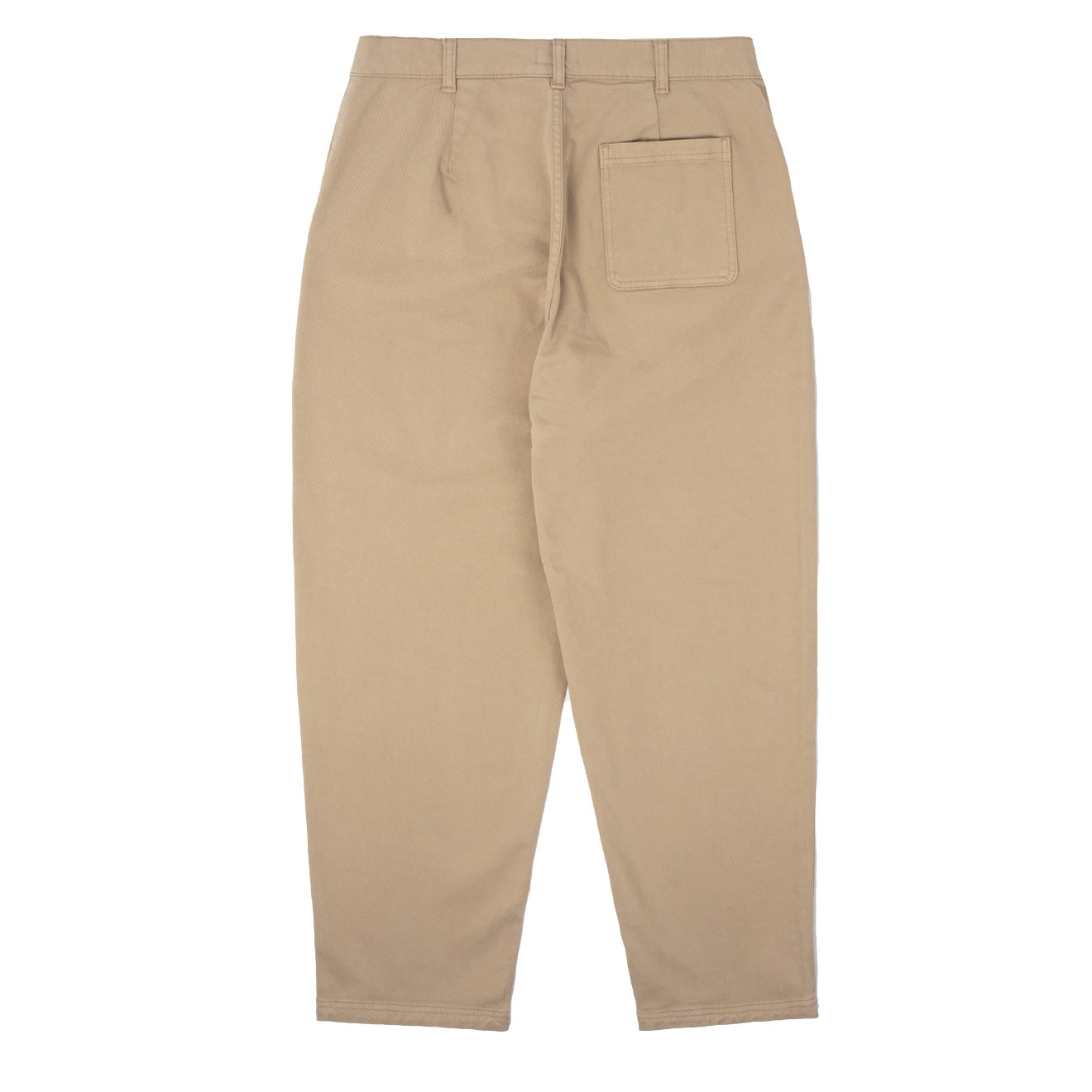 Sunspel Womens Cotton Tapered Trousers Stone - The Sporting Lodge