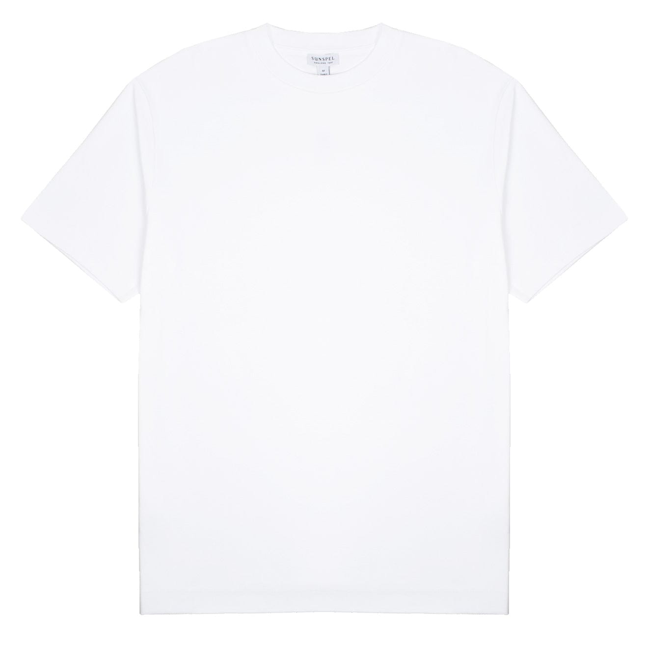 Sunspel Womens Oversized T-Shirt White - The Sporting Lodge