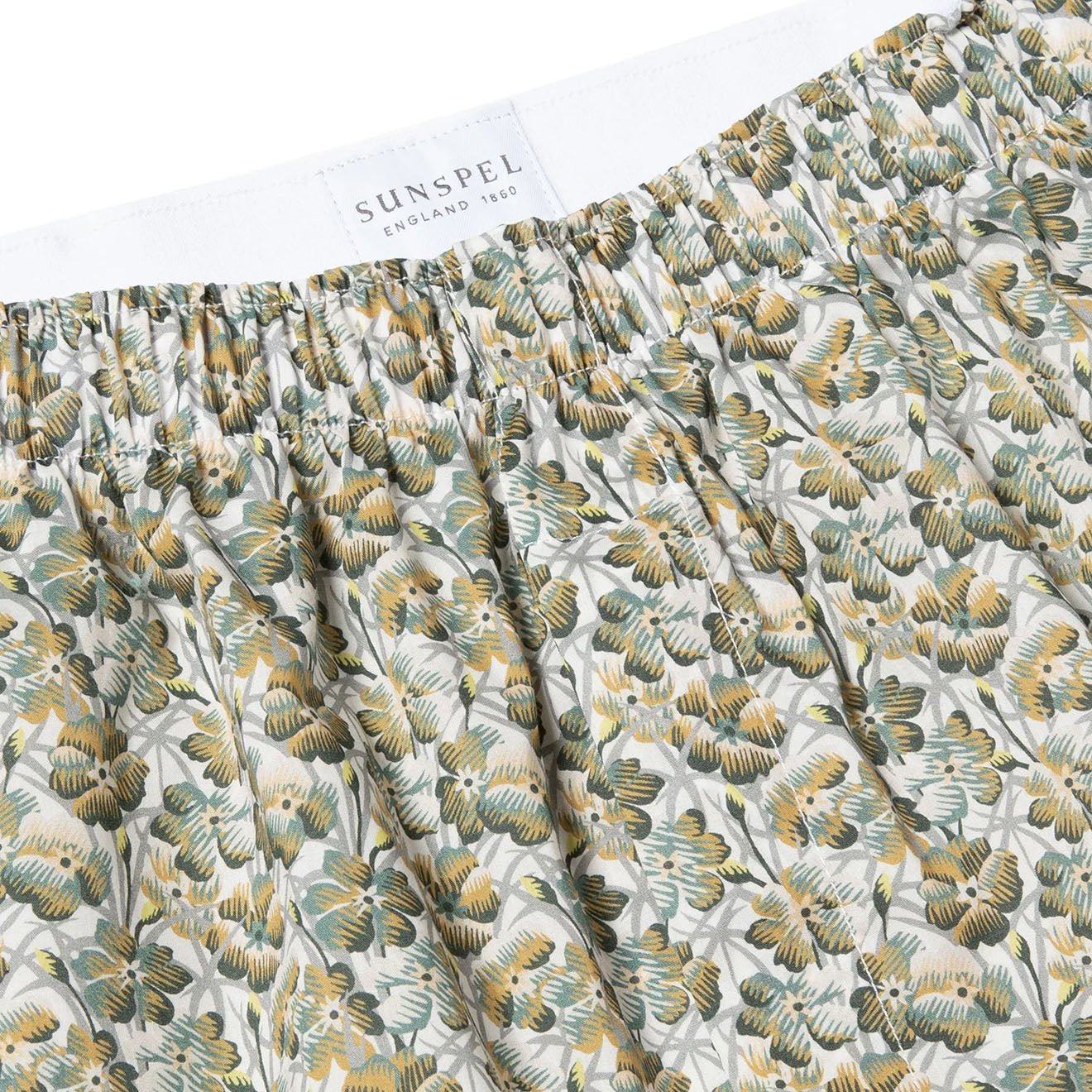 Sunspel Printed Boxer Short Liberty Spring Flower - The Sporting Lodge