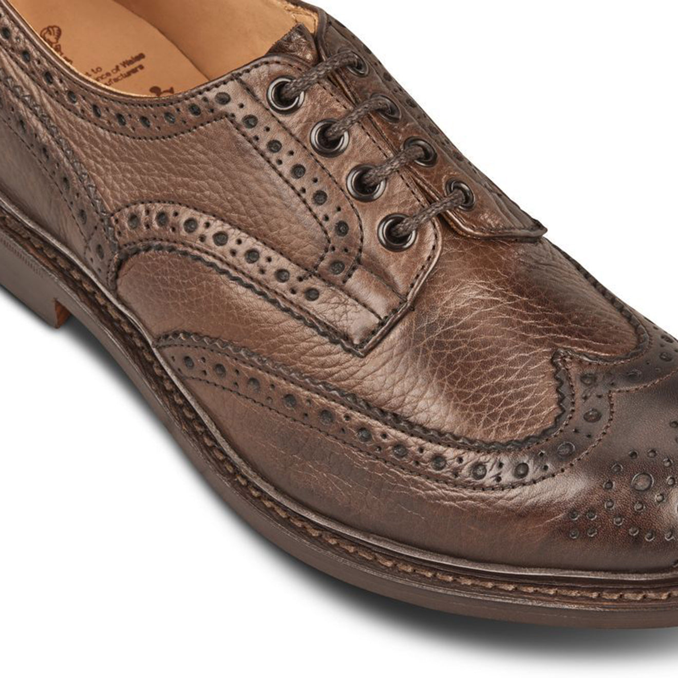 Trickers Bourton Country Shoe Dark Brown - The Sporting Lodge