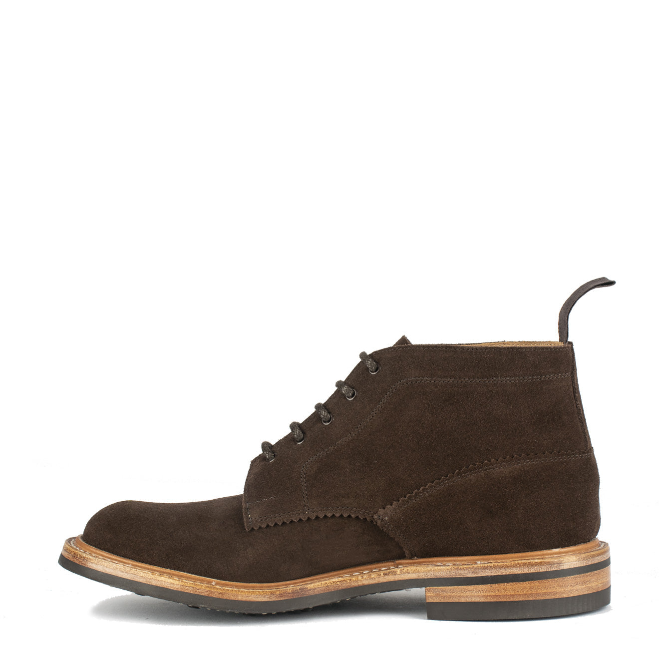 Trickers Evedon Chukka Boot Cafe Repello Suede - The Sporting Lodge