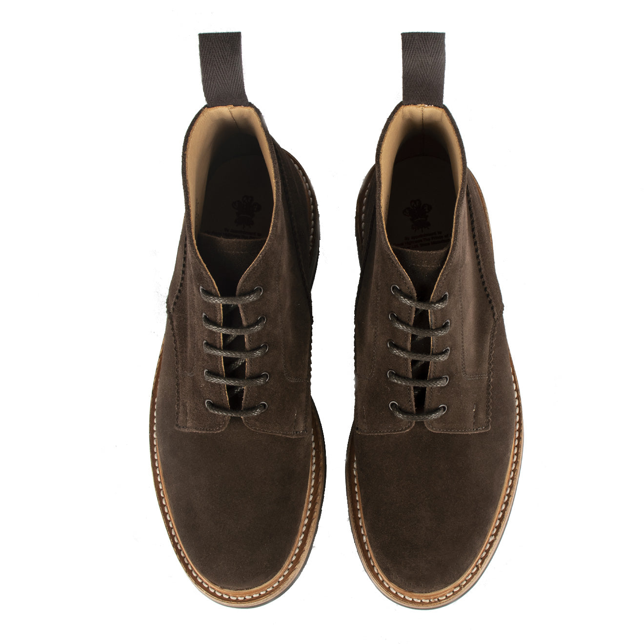 Trickers Evedon Chukka Boot Cafe Repello Suede - The Sporting Lodge