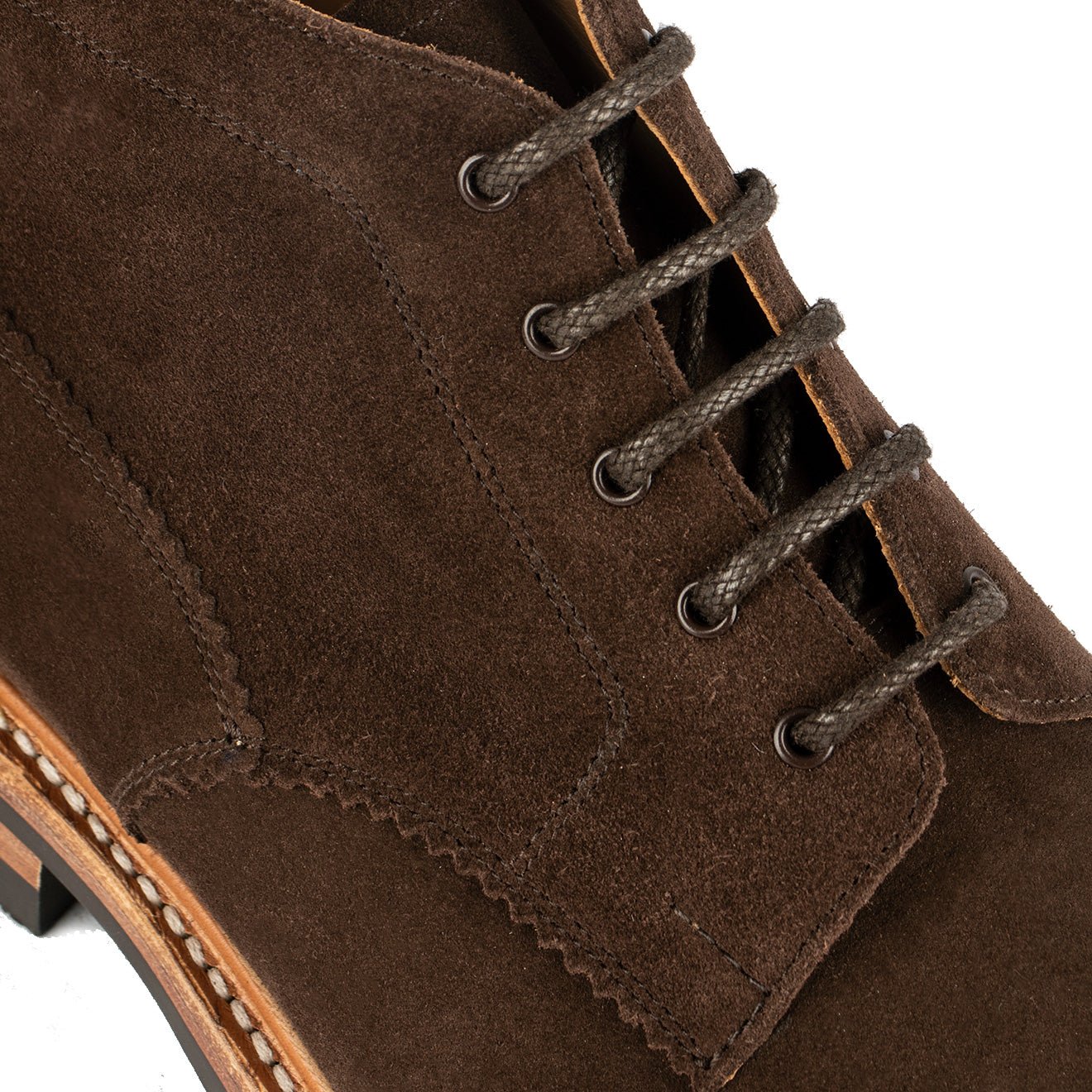 Trickers Evedon Chukka Boot Cafe Repello Suede - The Sporting Lodge