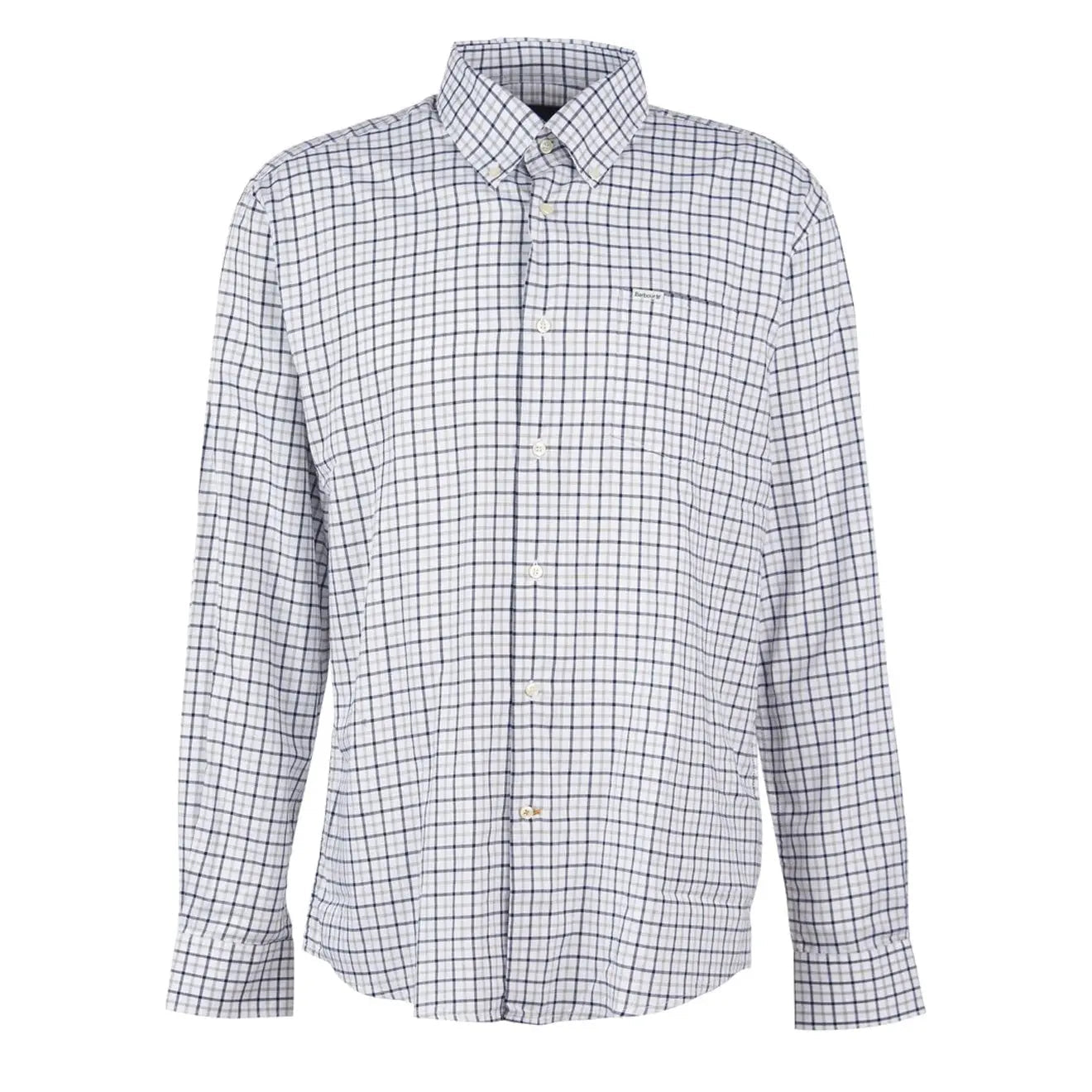 Barbour Preston Regular Fit Shirt Olive - The Sporting Lodge