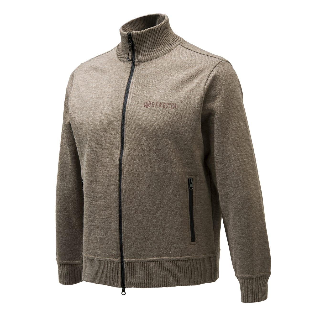 Beretta Techno Wind Shield Full Zip Knit Hazelnut - The Sporting Lodge