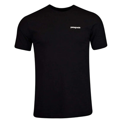 Patagonia P-6 Logo Responsibili Tee Black - The Sporting Lodge