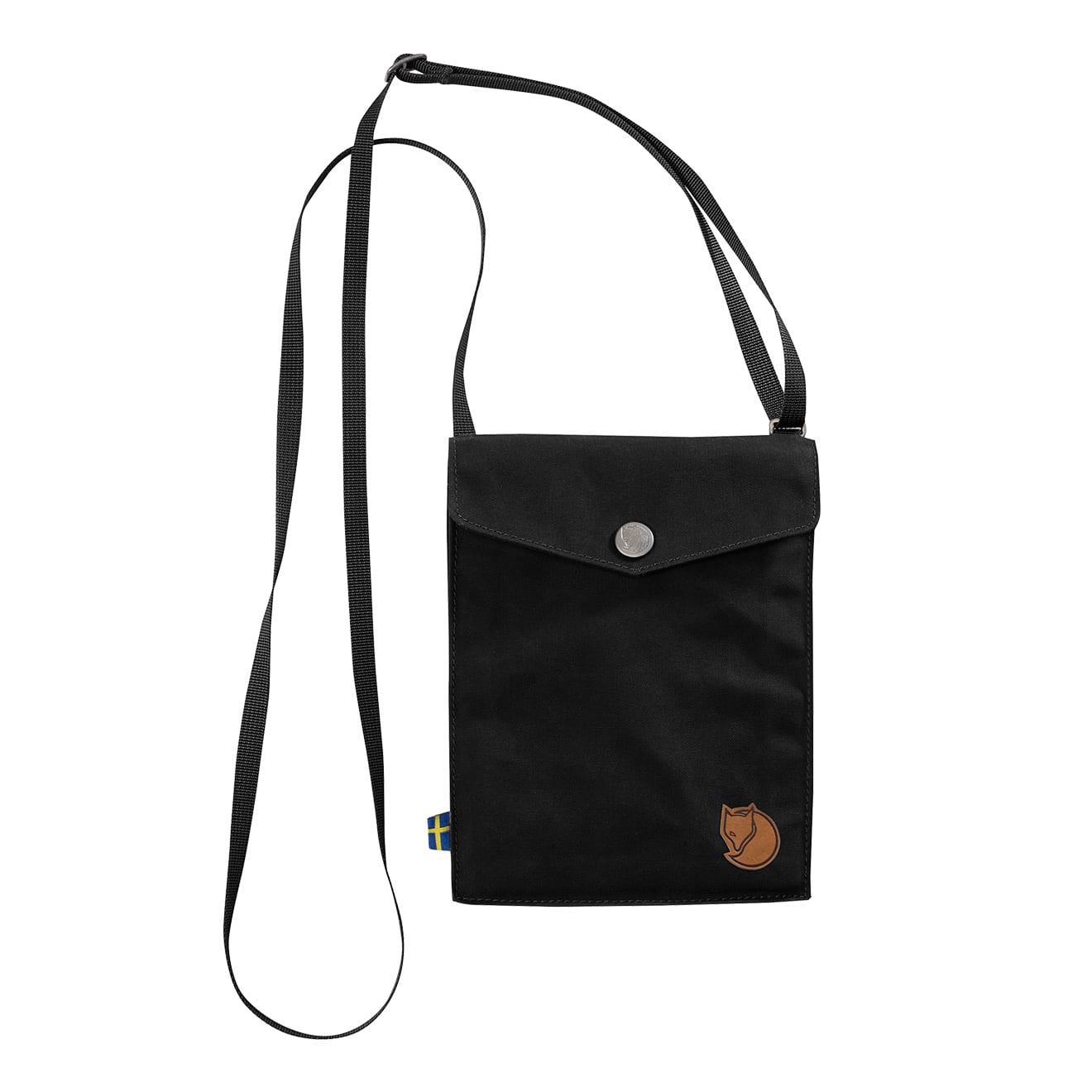 Fjallraven Pocket Shoulder Bag Black - The Sporting Lodge