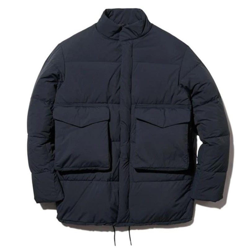 Snow Peak Recycled Nylon Ripstop Down Coat Black - The Sporting Lodge
