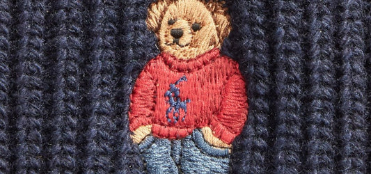 Ralph Lauren Polo Preppy Bear Embroidered Logo