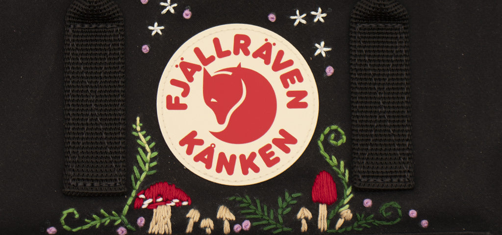 Fjallraven Kanken embroidery