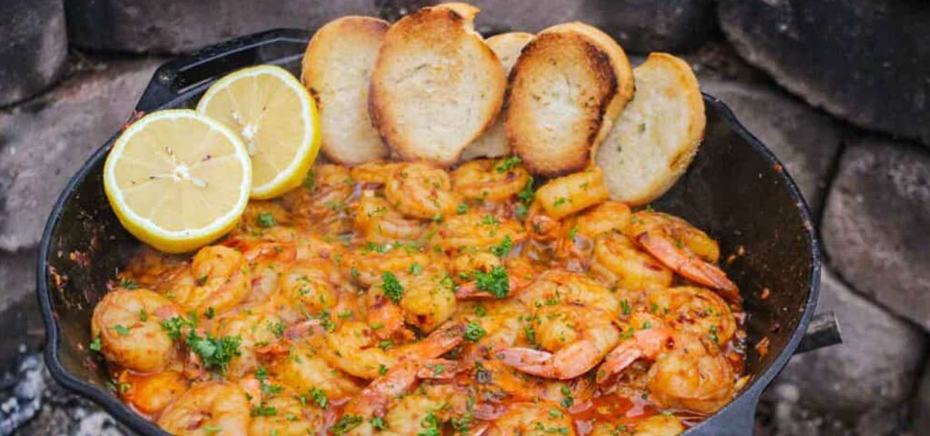 Spanish Garlic Shrimp Dish