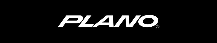 Plano logo on black background