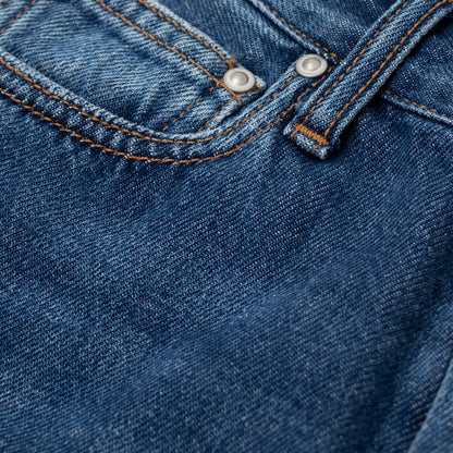 Carhartt WIP Womens Page Carrot Ankle Pant Maverick Blue Denim - The Sporting Lodge