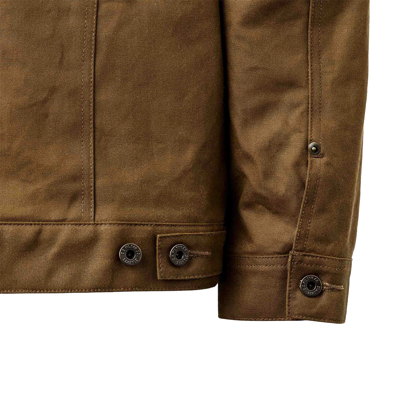 Filson Short Lined Cruiser Jacket Dark Tan - The Sporting Lodge