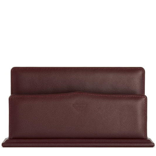 James Purdey Audley Leather Letter Rack - The Sporting Lodge