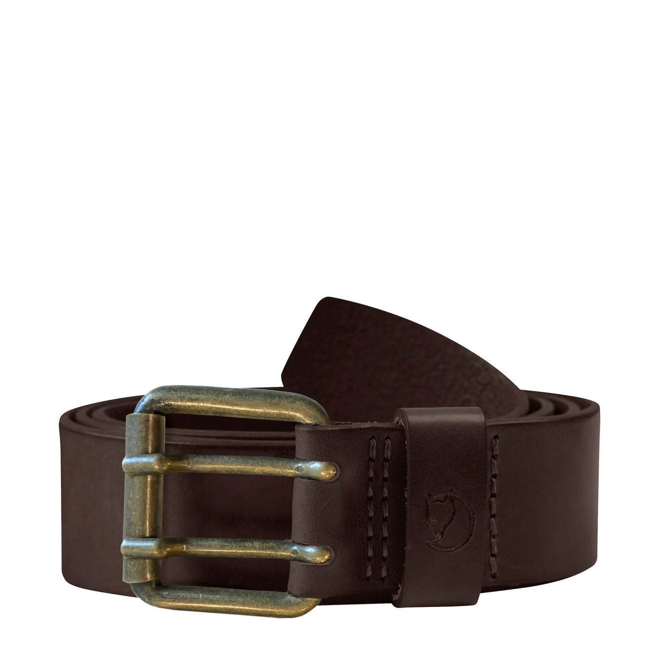 Fjallraven Singi Two-Pin Belt Leather Brown - The Sporting Lodge