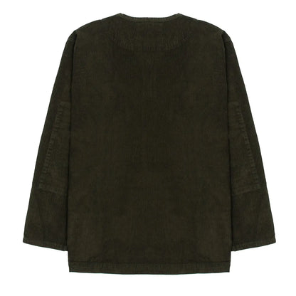 Uskees 3030 Crew Neck Cord Zip Jacket Vine Green - The Sporting Lodge