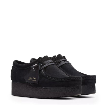 Clarks Originals Womens Wallacraft Bee Black Suede - The Sporting Lodge