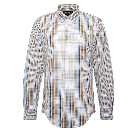 Barbour Malton Regular Shirt Sky - The Sporting Lodge