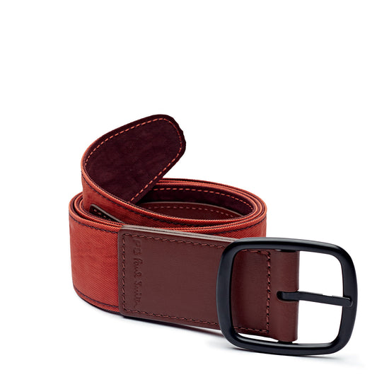 Paul Smith Reversible Belt Dark Rust - The Sporting Lodge