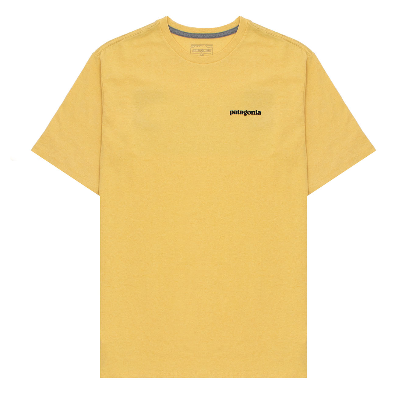 Patagonia P-6 Logo Responsibili Tee Milled Yellow - The Sporting Lodge
