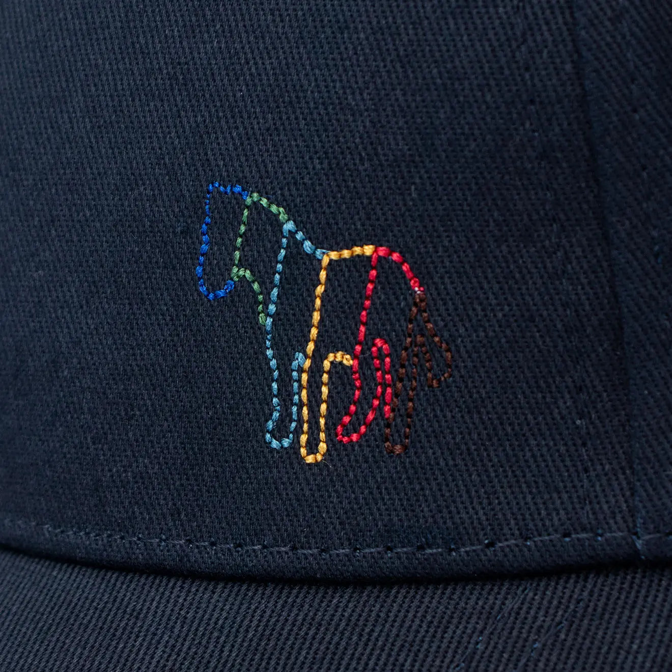 Paul Smith Cap PS Broad Zebra Blue - The Sporting Lodge