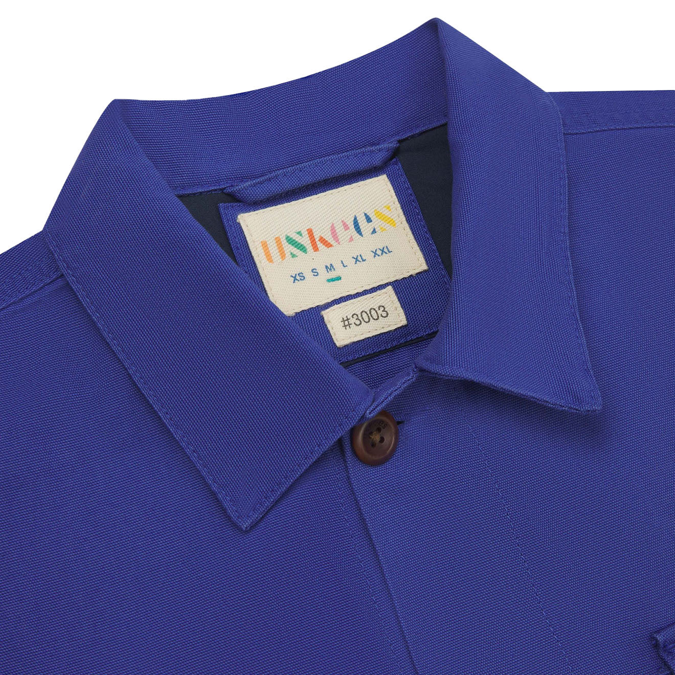 USKEES 3003 Buttoned Workshirt Ultra Blue - The Sporting Lodge