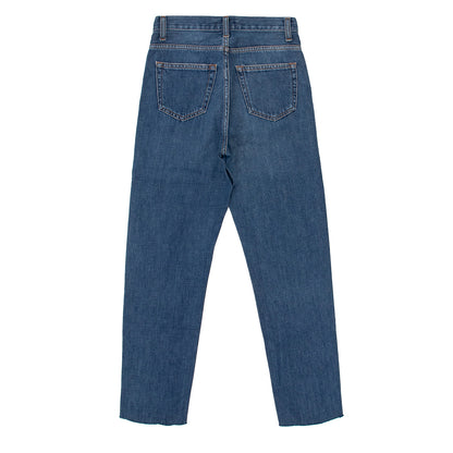 Carhartt WIP Womens Page Carrot Ankle Pant Maverick Blue Denim - The Sporting Lodge