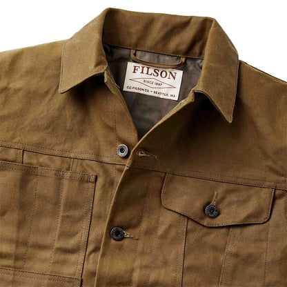 Filson Short Lined Cruiser Jacket Dark Tan - The Sporting Lodge