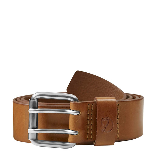 Fjallraven Singi Two-Pin Belt Leather Cognac - The Sporting Lodge