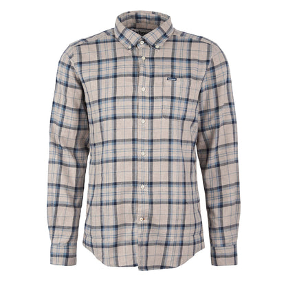 Barbour Deerpark Tailored Shirt Ecru - The Sporting Lodge