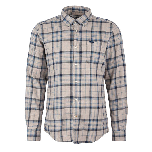 Barbour Deerpark Tailored Shirt Ecru - The Sporting Lodge