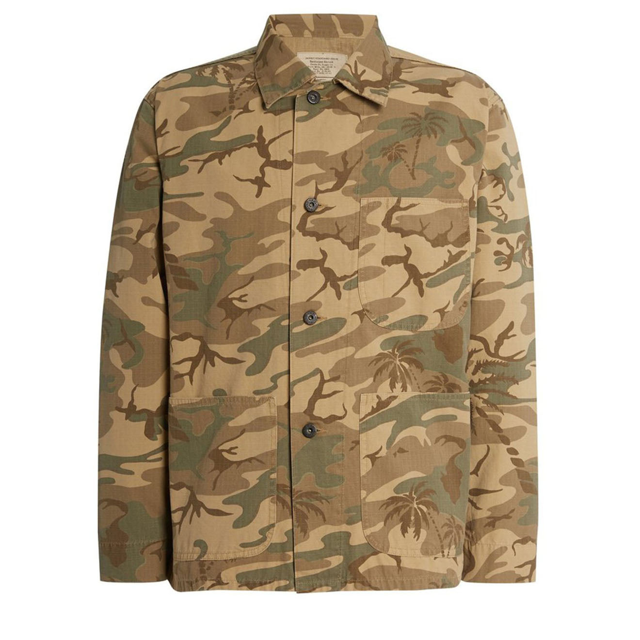 RRL by Ralph Lauren Harrison Jacket Green Camo - The Sporting Lodge