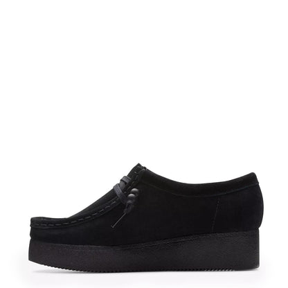 Clarks Originals Womens Wallacraft Bee Black Suede - The Sporting Lodge