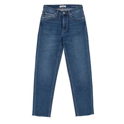 Carhartt WIP Womens Page Carrot Ankle Pant Maverick Blue Denim - The Sporting Lodge
