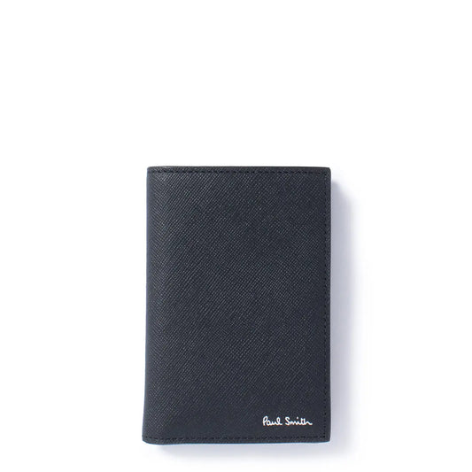 Paul Smith Wallet Credit Card Case Mini Tall Black - The Sporting Lodge