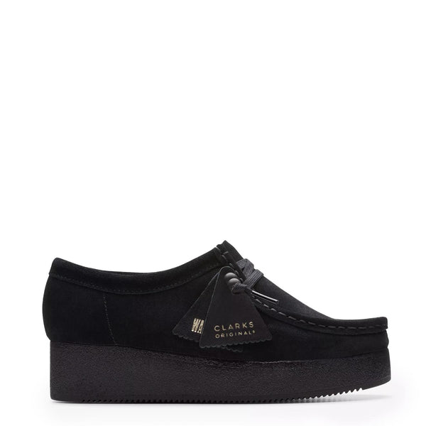 Clarks Originals Womens Wallacraft Bee Black Suede – The Sporting