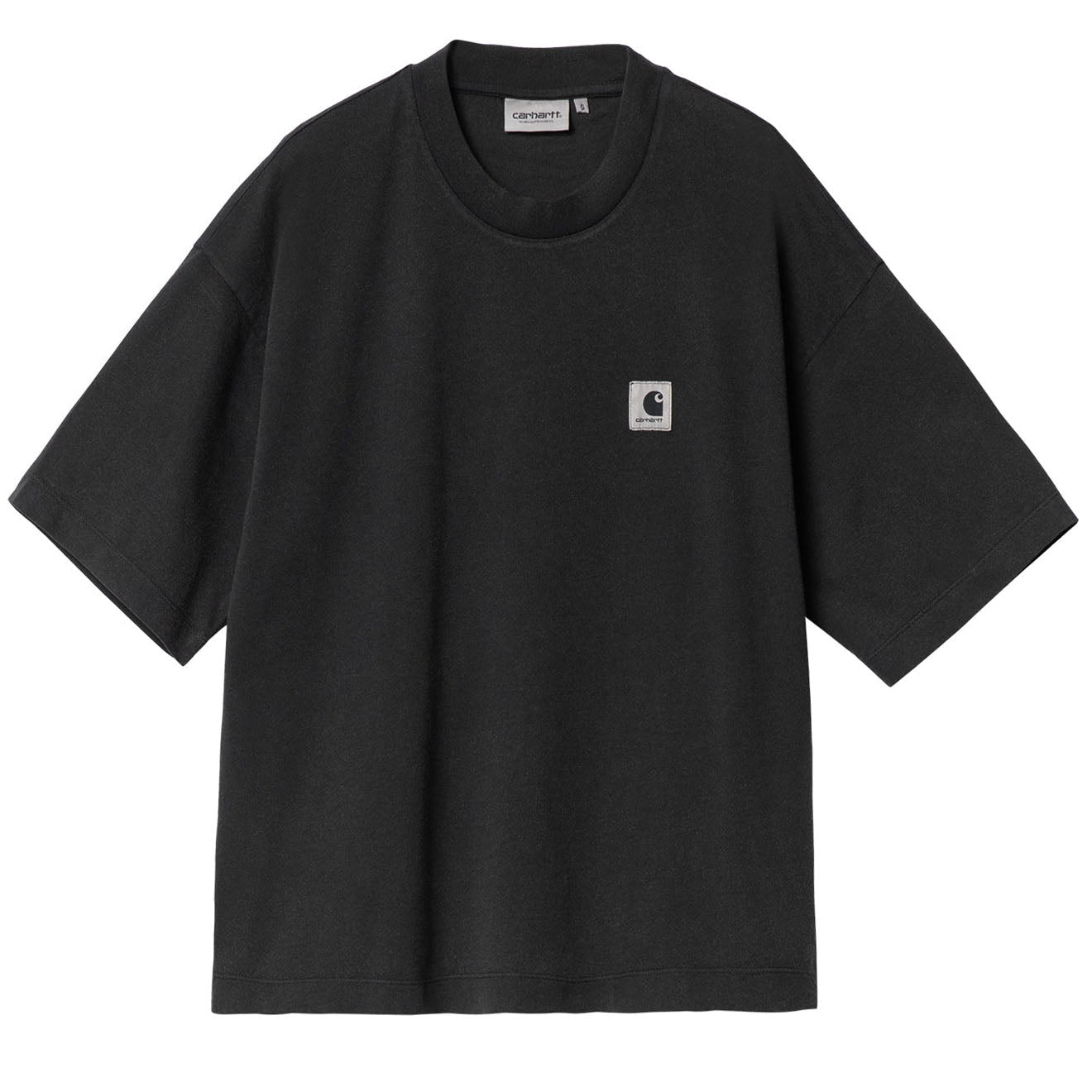 Carhartt Womens S/S Nelson T-Shirt Black Garment Dyed - The Sporting Lodge