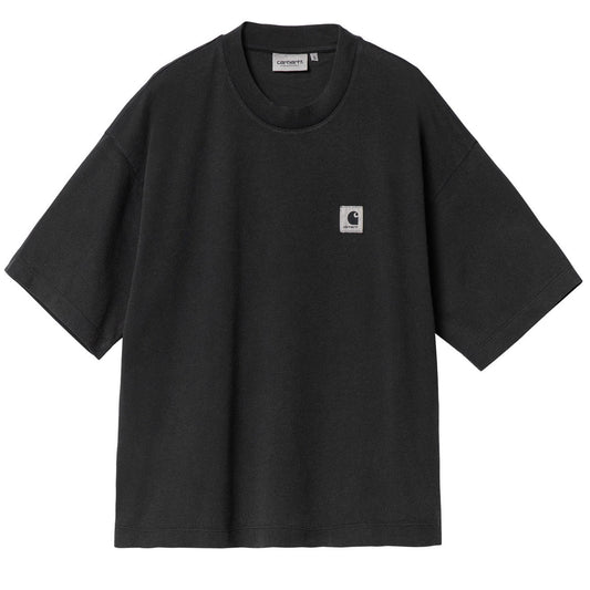 Carhartt Womens S/S Nelson T-Shirt Black Garment Dyed - The Sporting Lodge